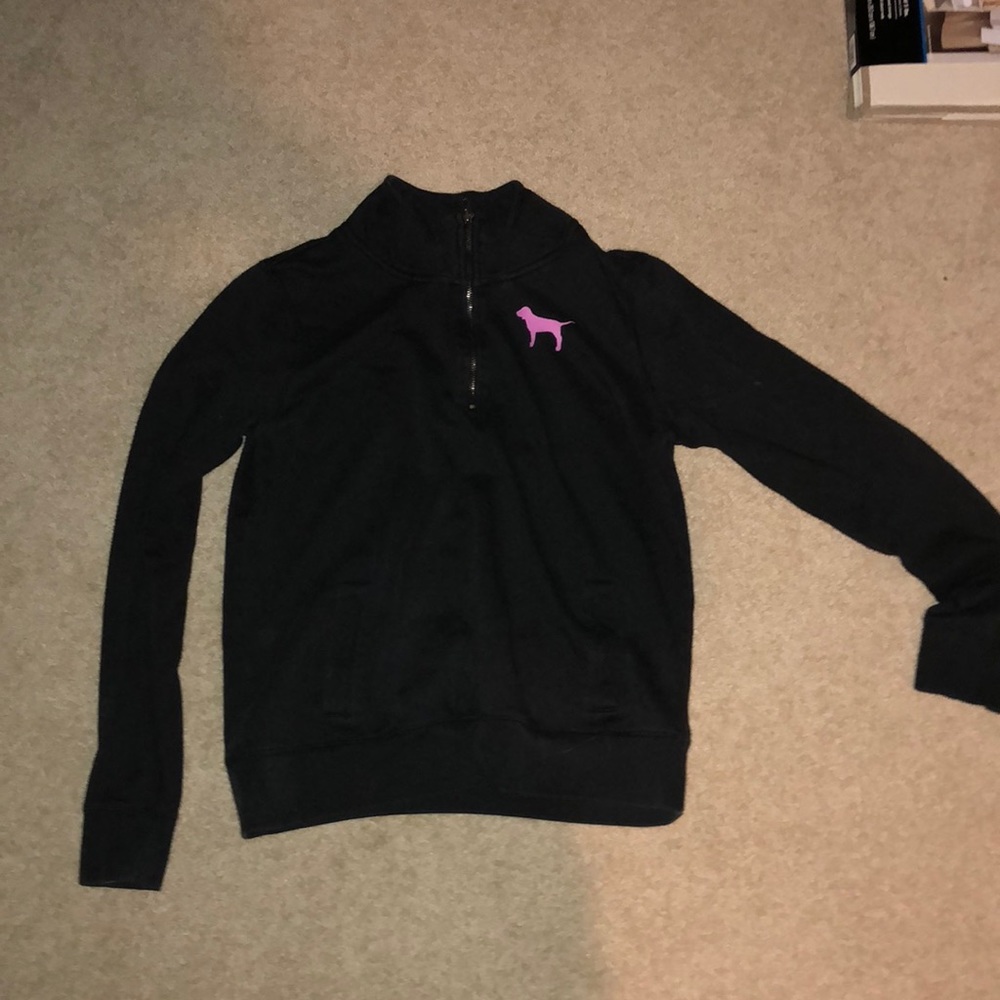 VS Pink Quarter Zip